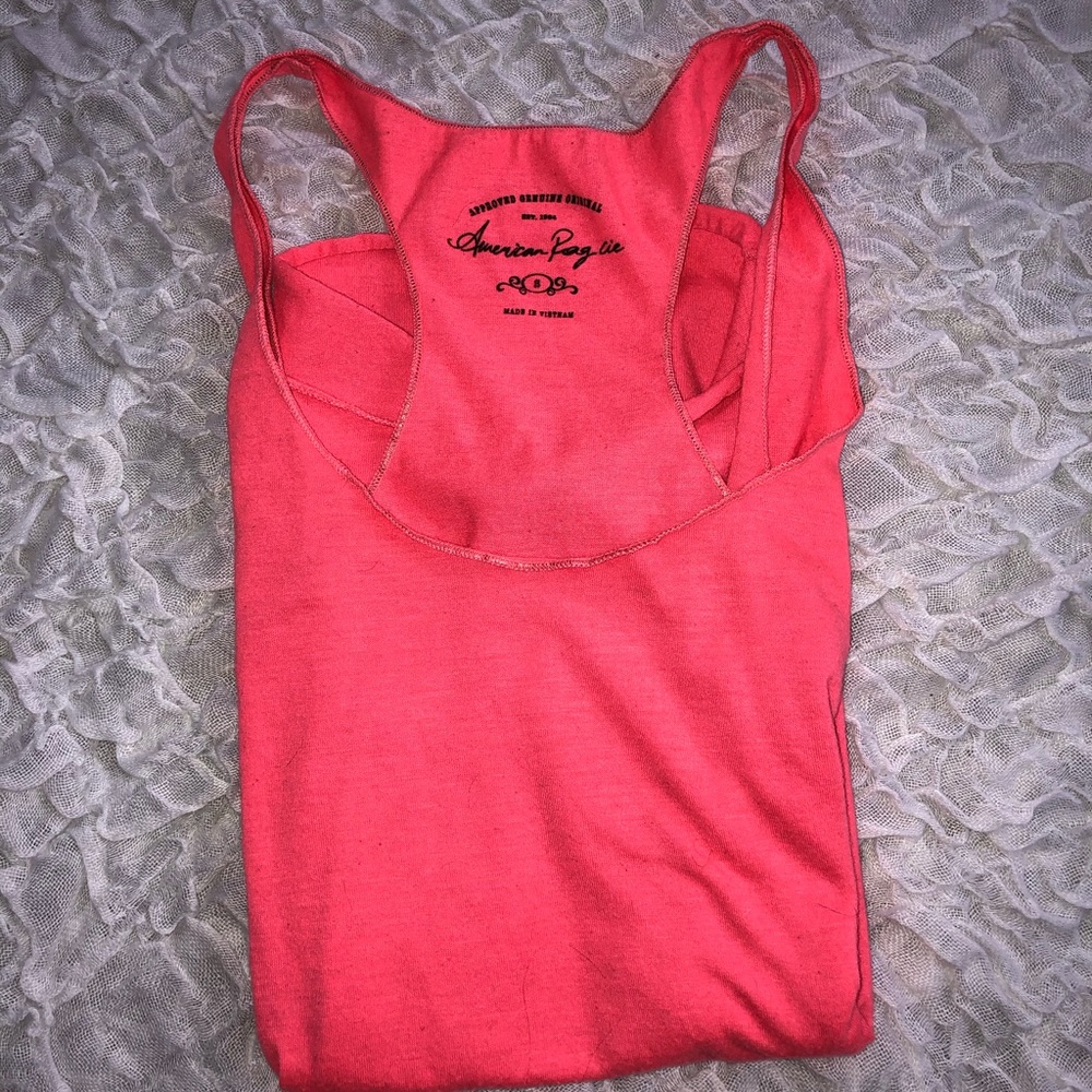Orange tank top